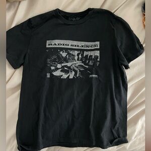 Brandy Melville Black Graphic T-Shirt